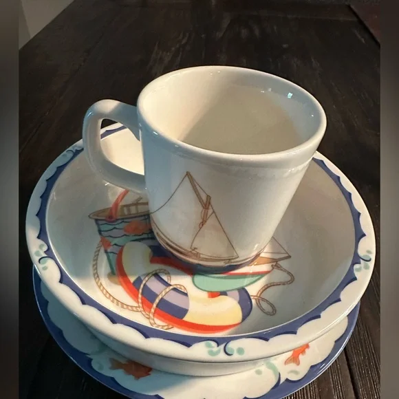 NWOT Tiffany & Co. Seashore Design Three Piece Set Vintage - Picture 10 of 10